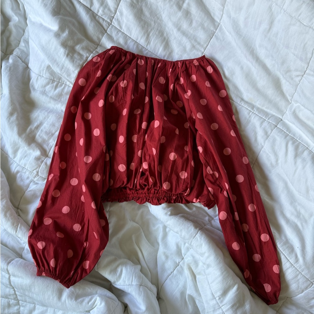 Maeve Cropped Blouse